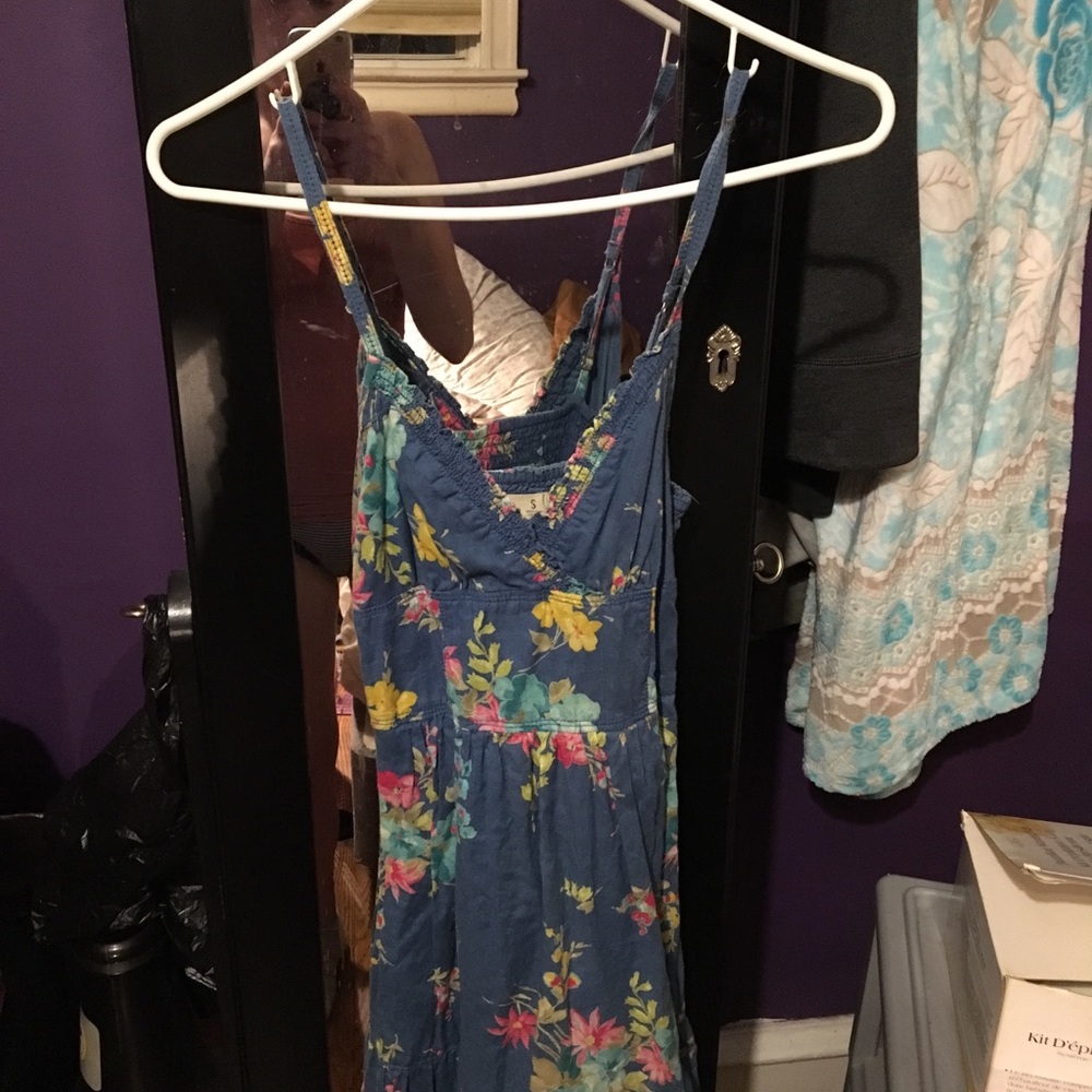 Floral print dress